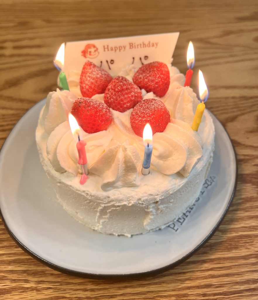 夫の誕生日